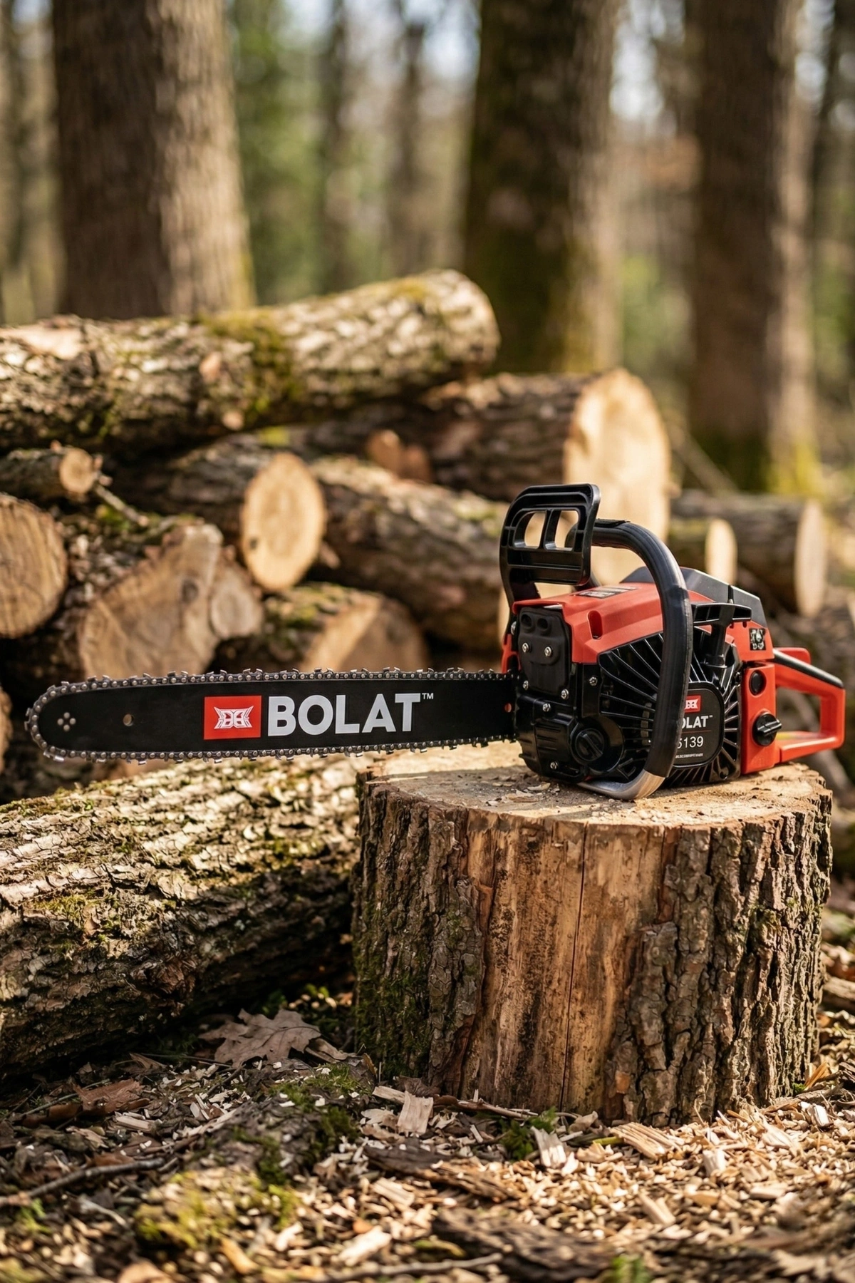 Bolat 5520 Benzinli Ağaç Testeresi