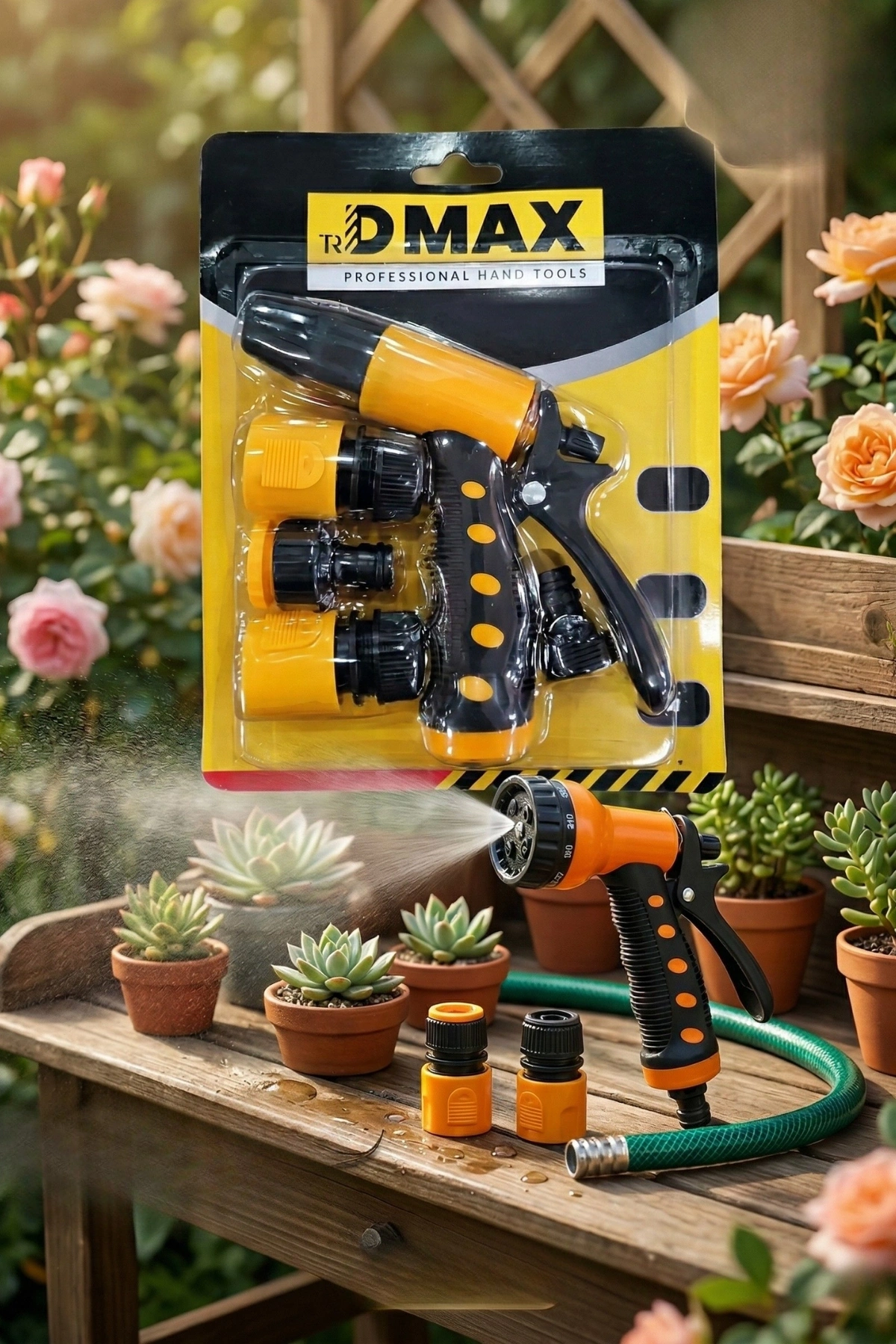 Dmax Sulama tabanca Seti 2 Fonksiyonlu 5 Parça