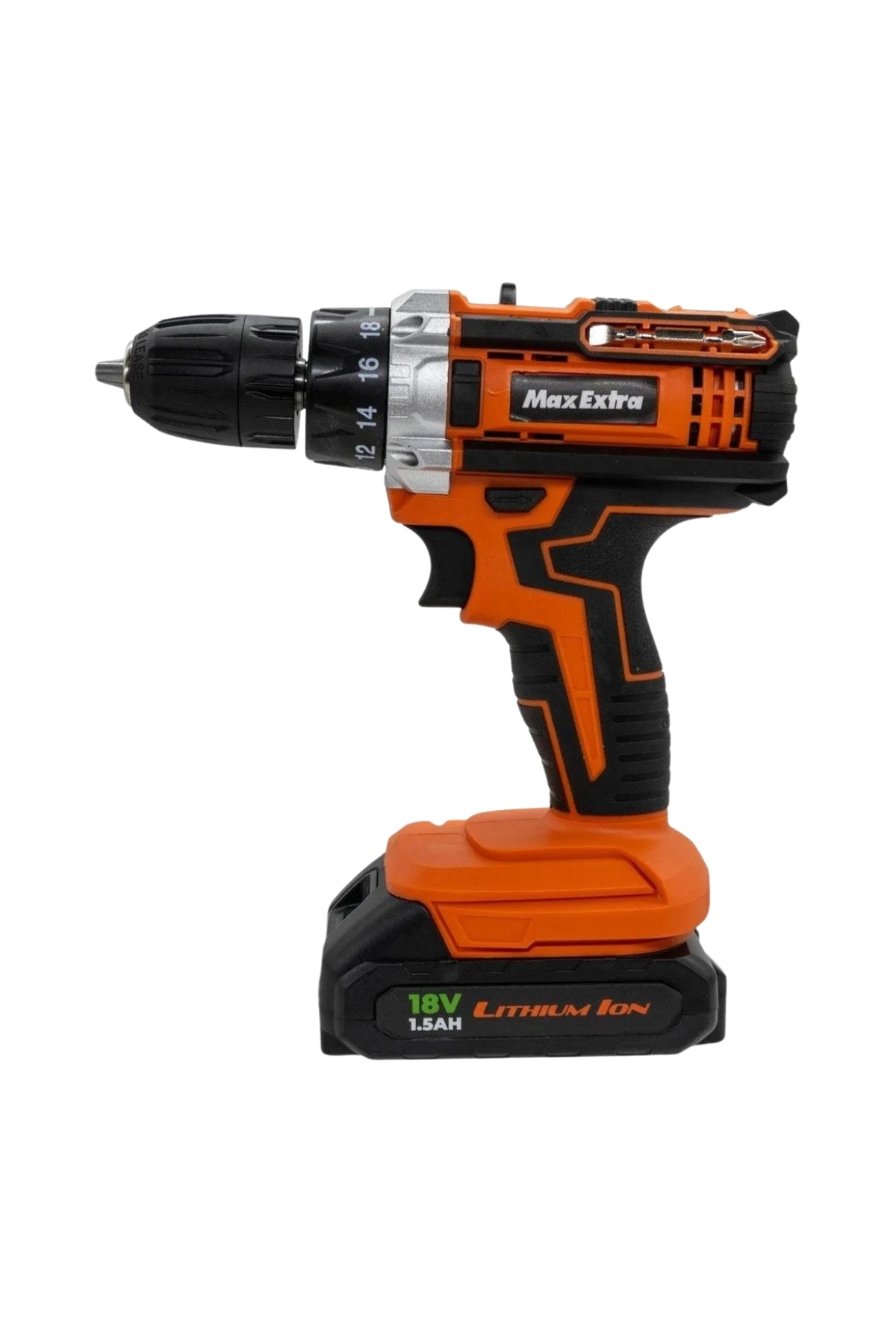 Max Extra Mx1815 Çift Akülü Matkap Vidalama 18V 1.5AH