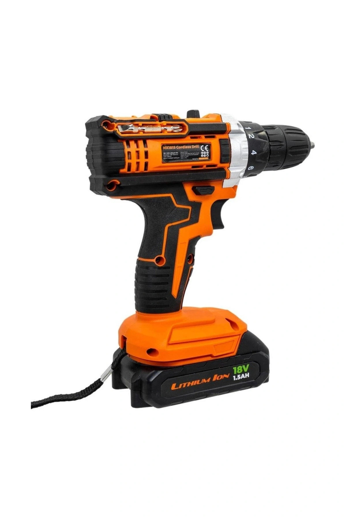 Max Extra Mx1815 Çift Akülü Matkap Vidalama 18V 1.5AH