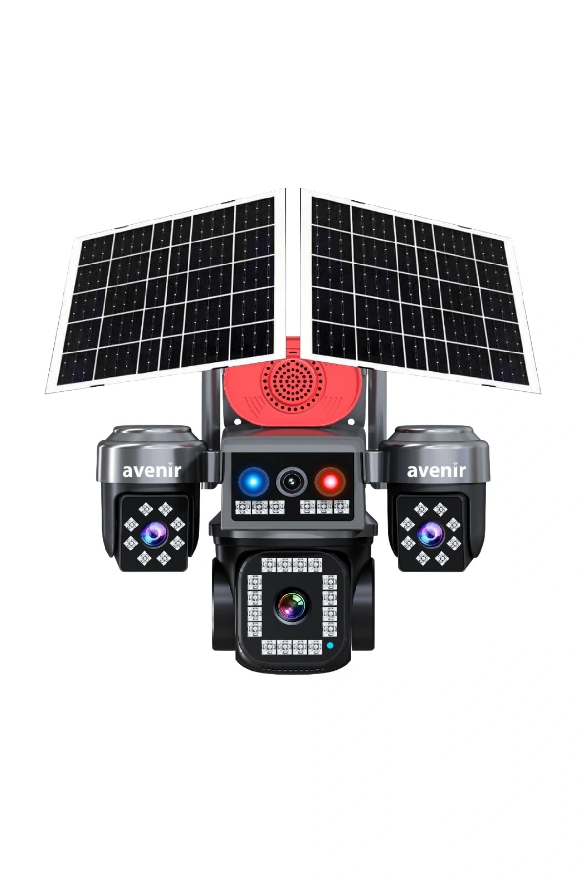 Avenir S445 4 Kameralı E SİM Güneş Enerjili Sim Kartlı 4G Kamera