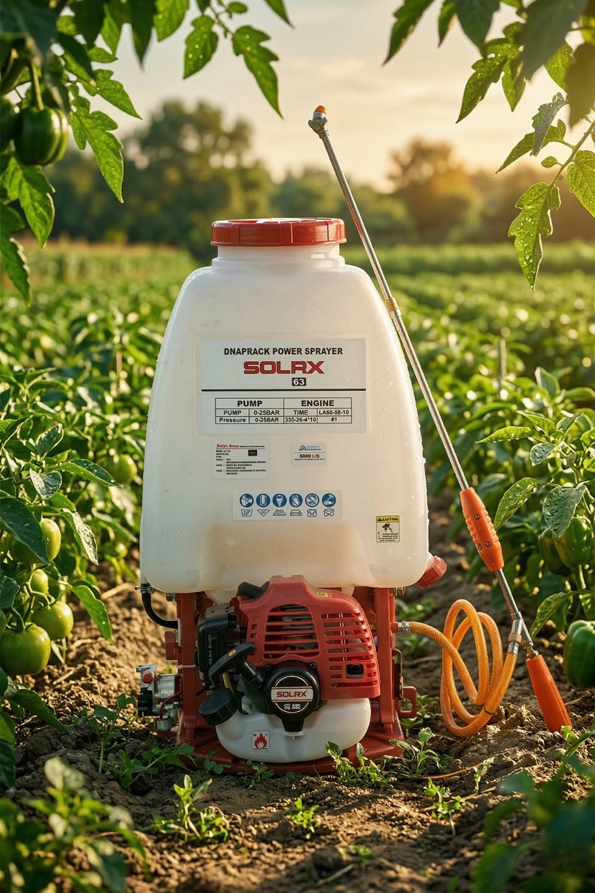 Solax Fst 768 Benzinli İlaçlama Motoru 25Lt