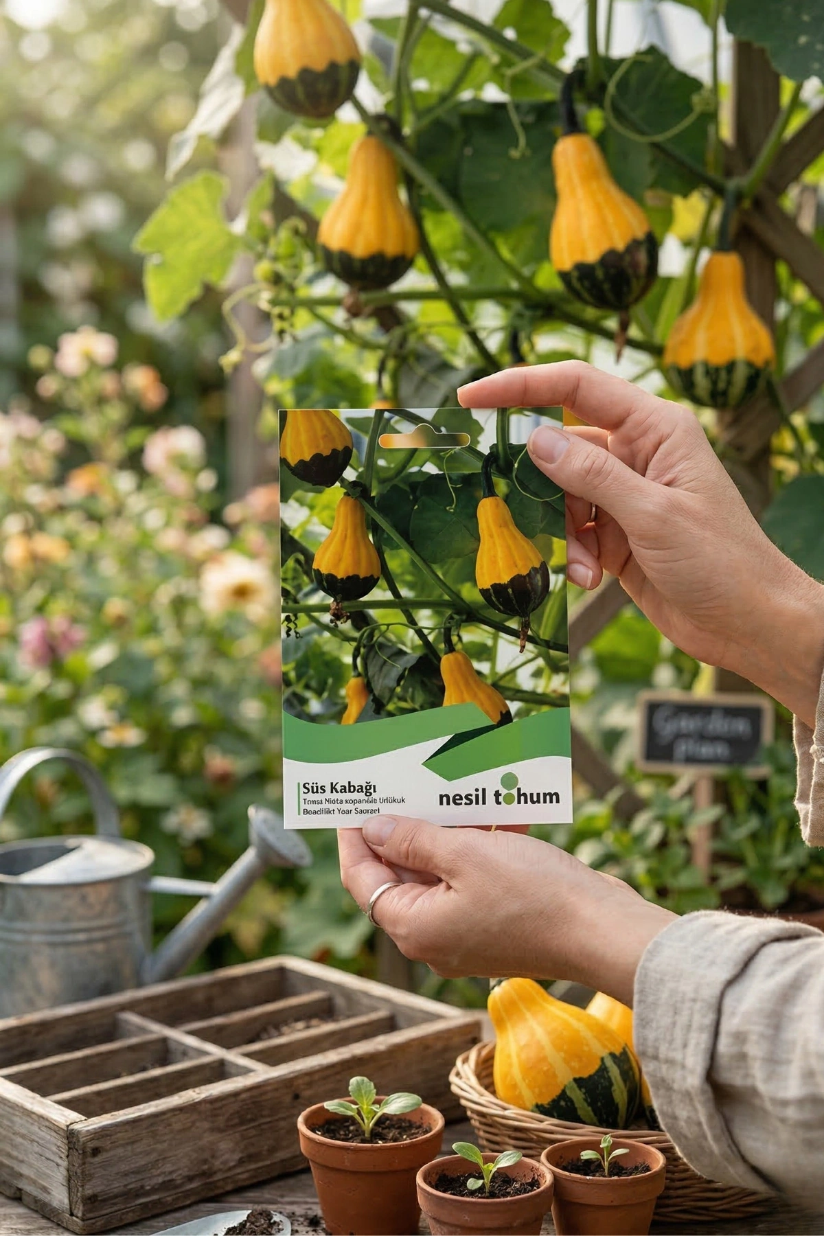 Nesil Tohum Süs Kabağı Tohumu (10 Adet)
