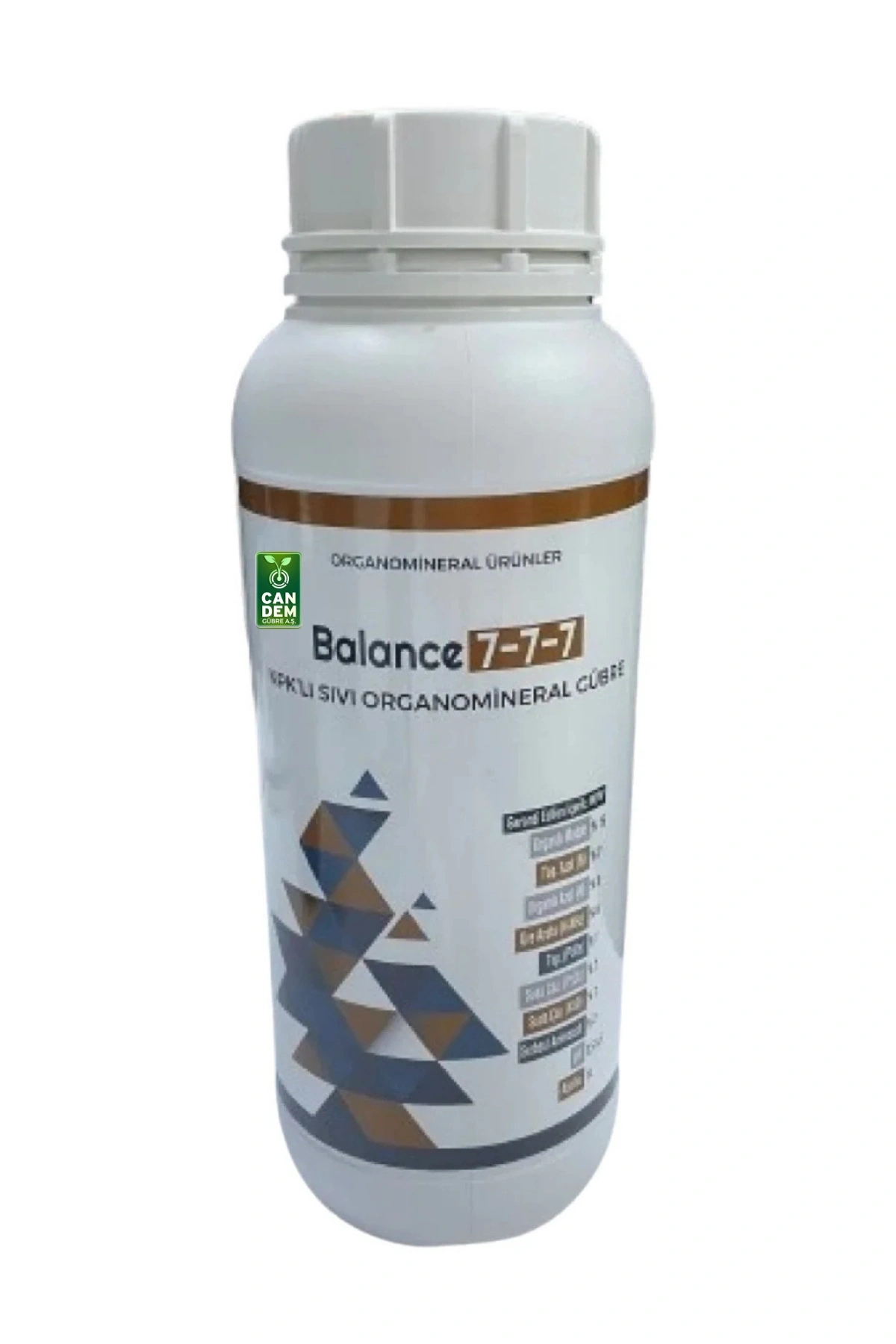 Balance 7-7-7 Npk Organomineral Sıvı Gübre 1 L