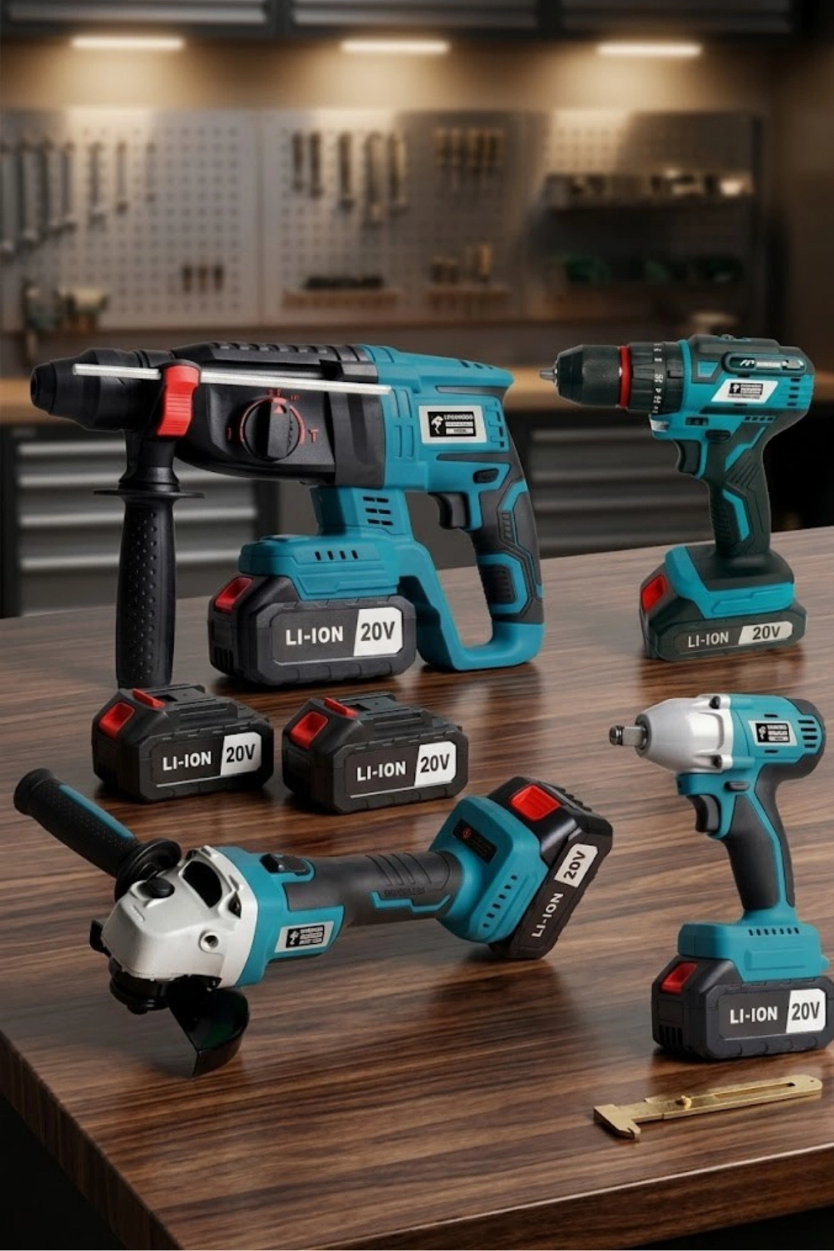 Catpower 4lü Şarjlı Kombo Set