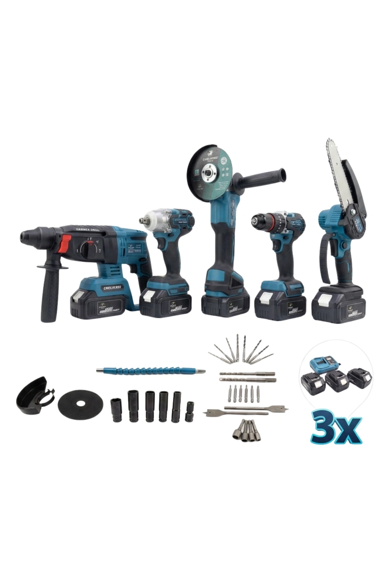 CHELİKBEİ Mk350 5li Set Profesyonel Serisi