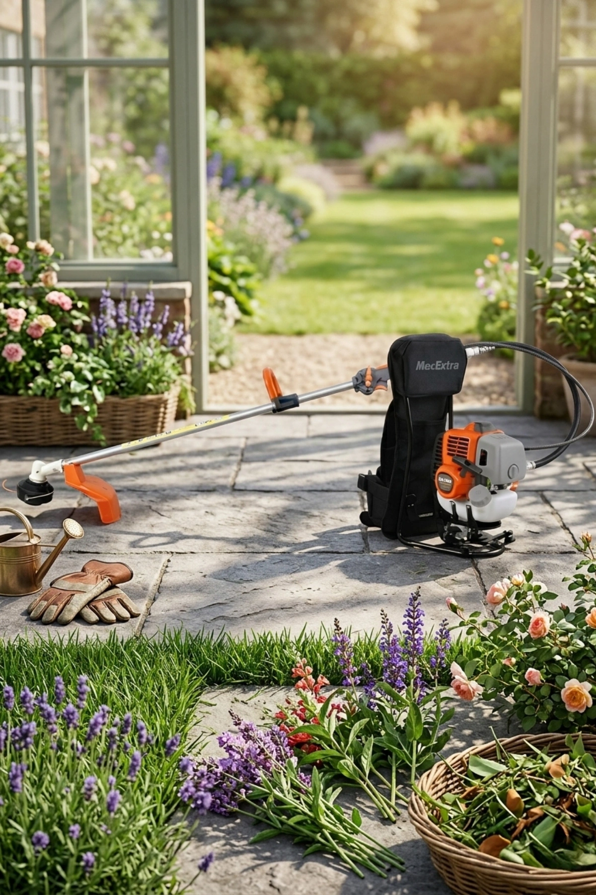 Max Extra Bcb42ps Euro V 2.2 Hp 42cc  Profesyonel Benzinli Sırt Tırpan Motoru