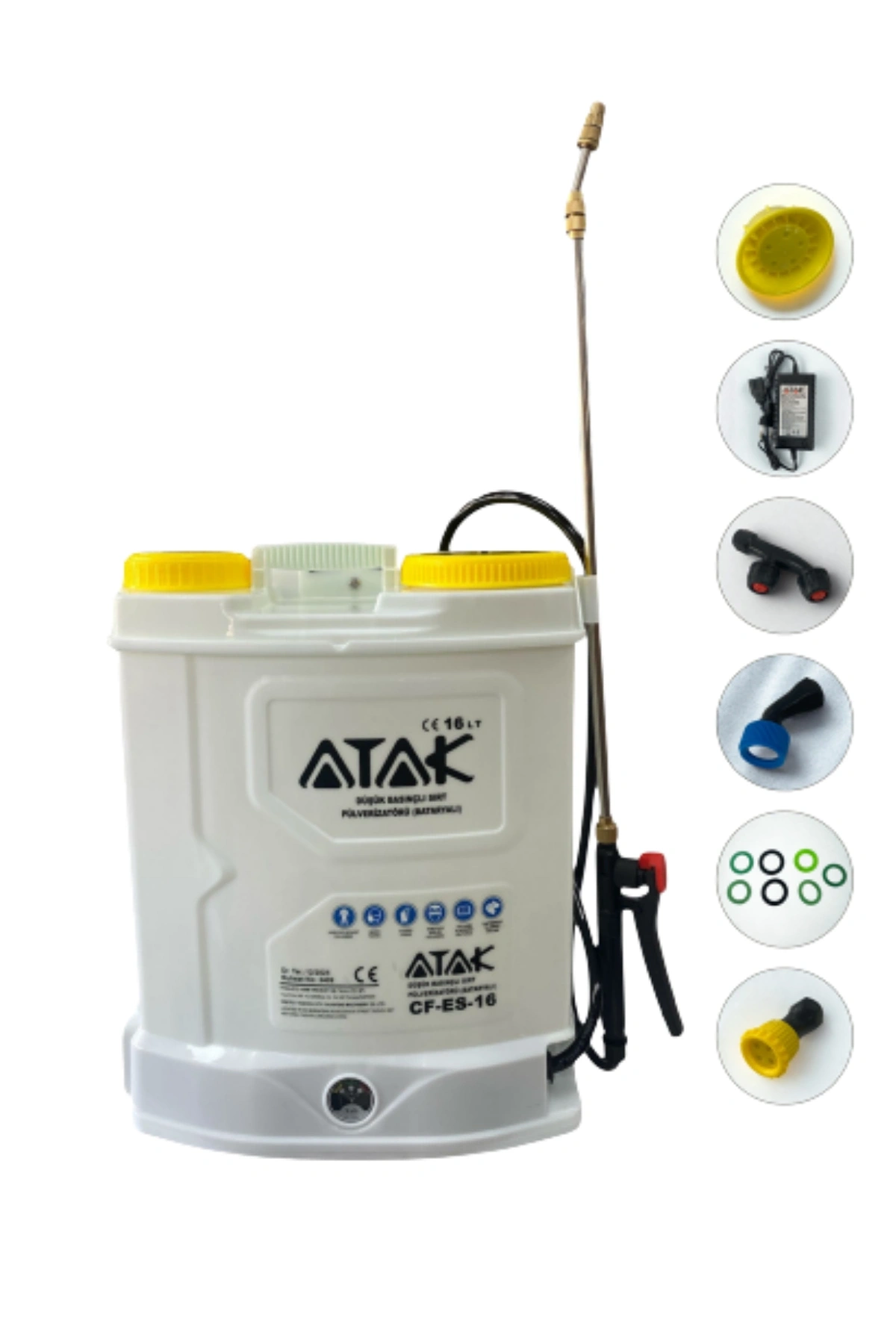 Atak Akülü İlaçlama Makinesi 16 Lt