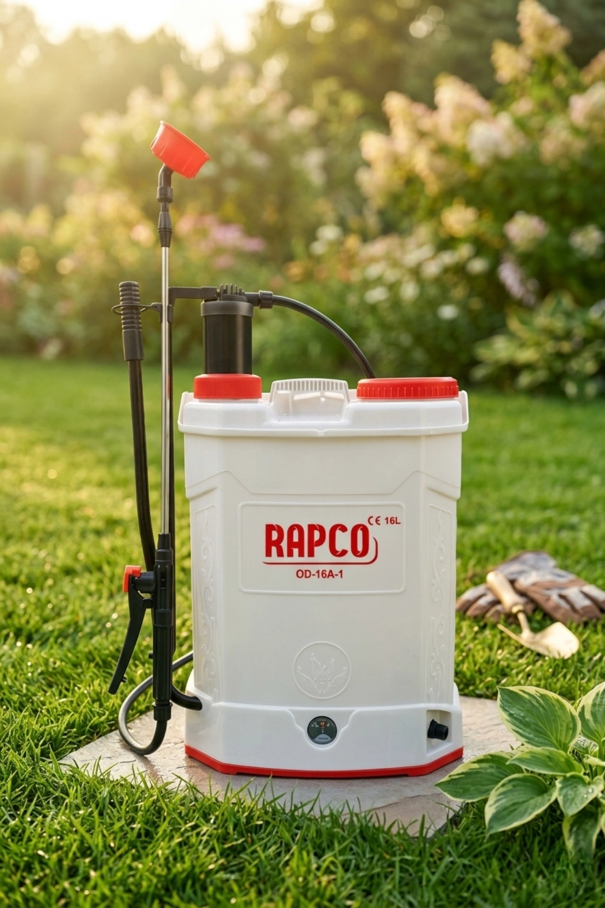 Rapco Beyaz Akülü Kollu İlaçlama Makinesi 16 Lt