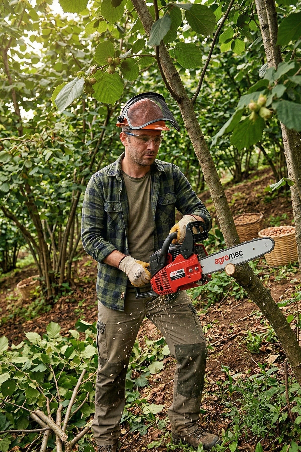 Agromec Ag-25y Benzinli Dal Budama Testeresi