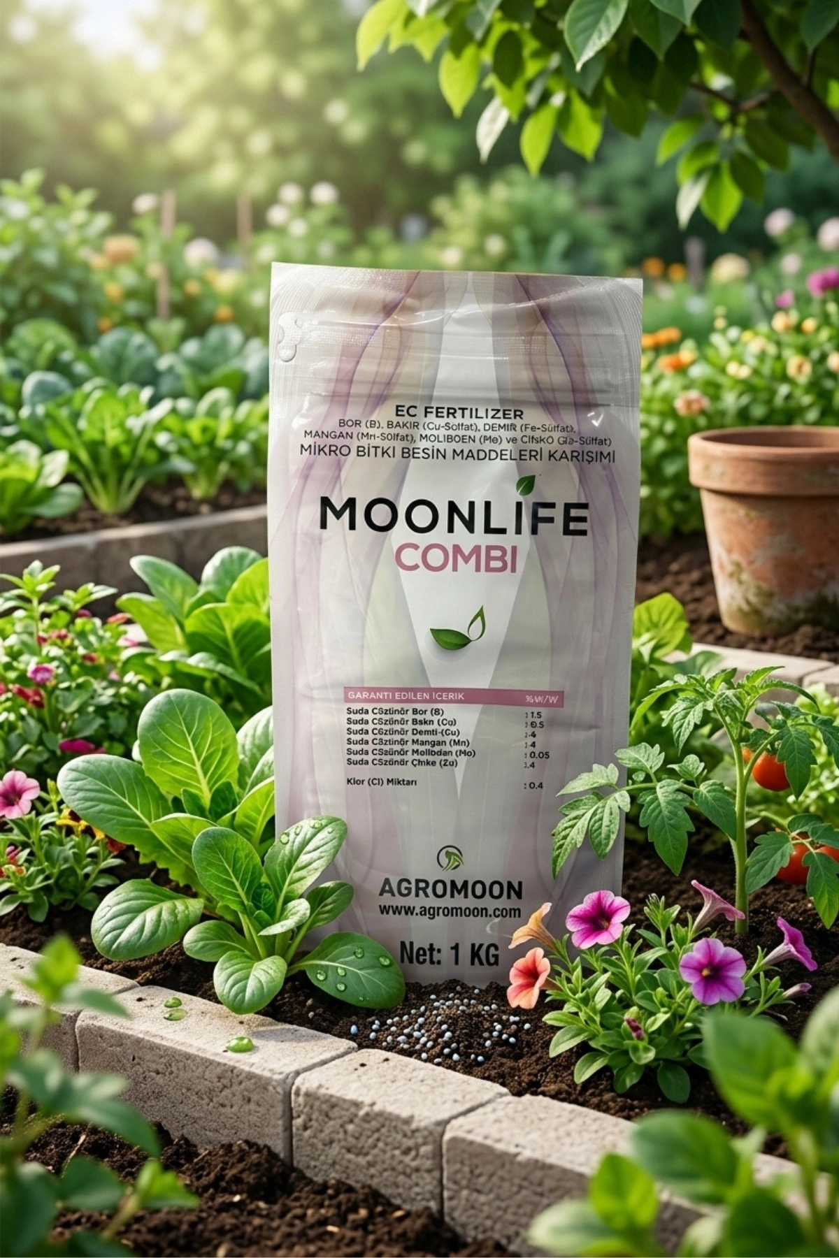 Agromoon Moonlife Combi Mikro Besin Elementleri 1 Kg