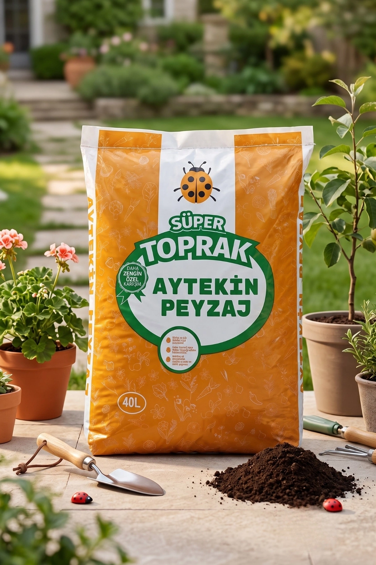 Aytekin Peyzaj Bitki Yetiştirme Toprağı-Torf 40 L