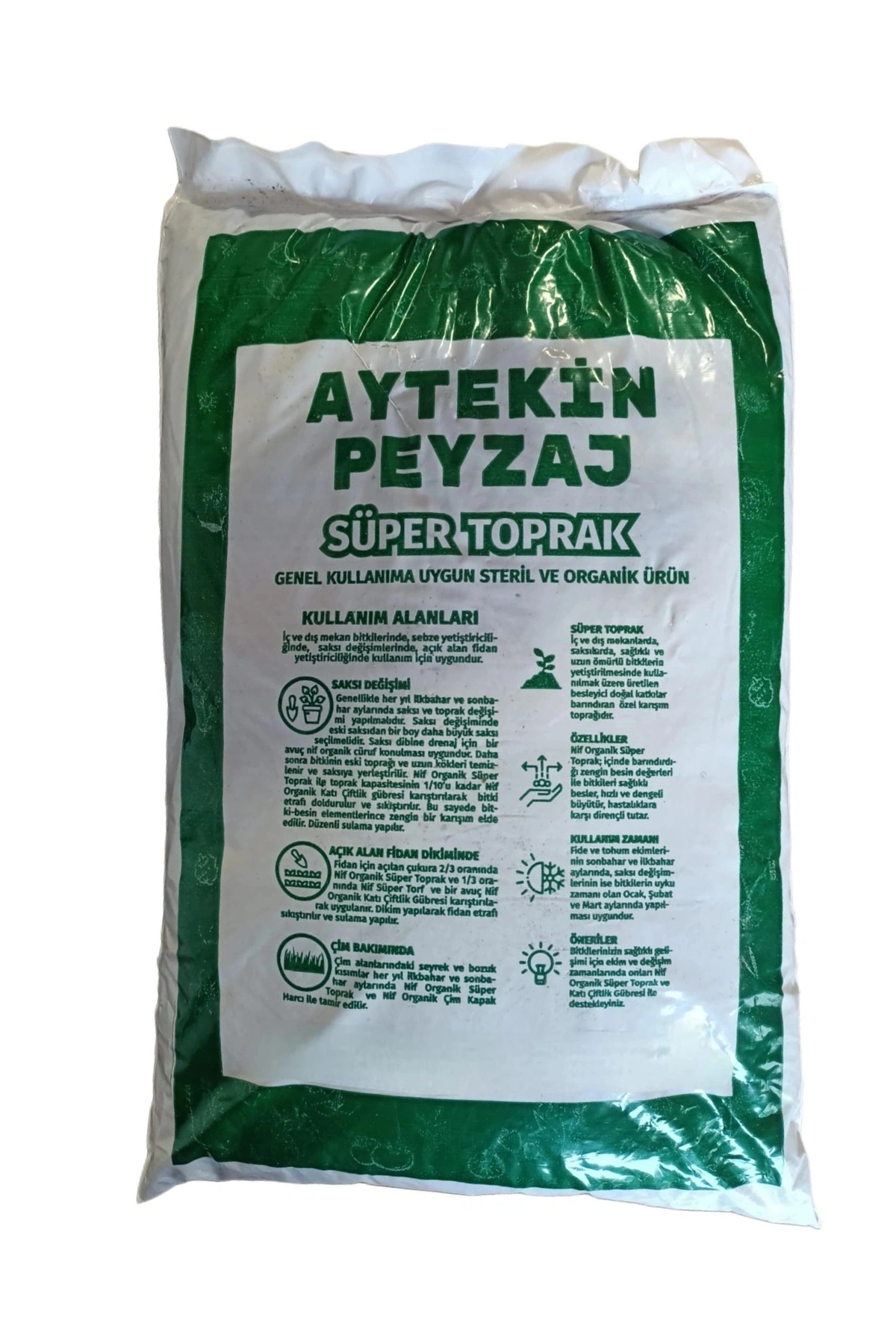 Aytekin Peyzaj Bitki Yetiştirme Toprağı-Torf 40 L