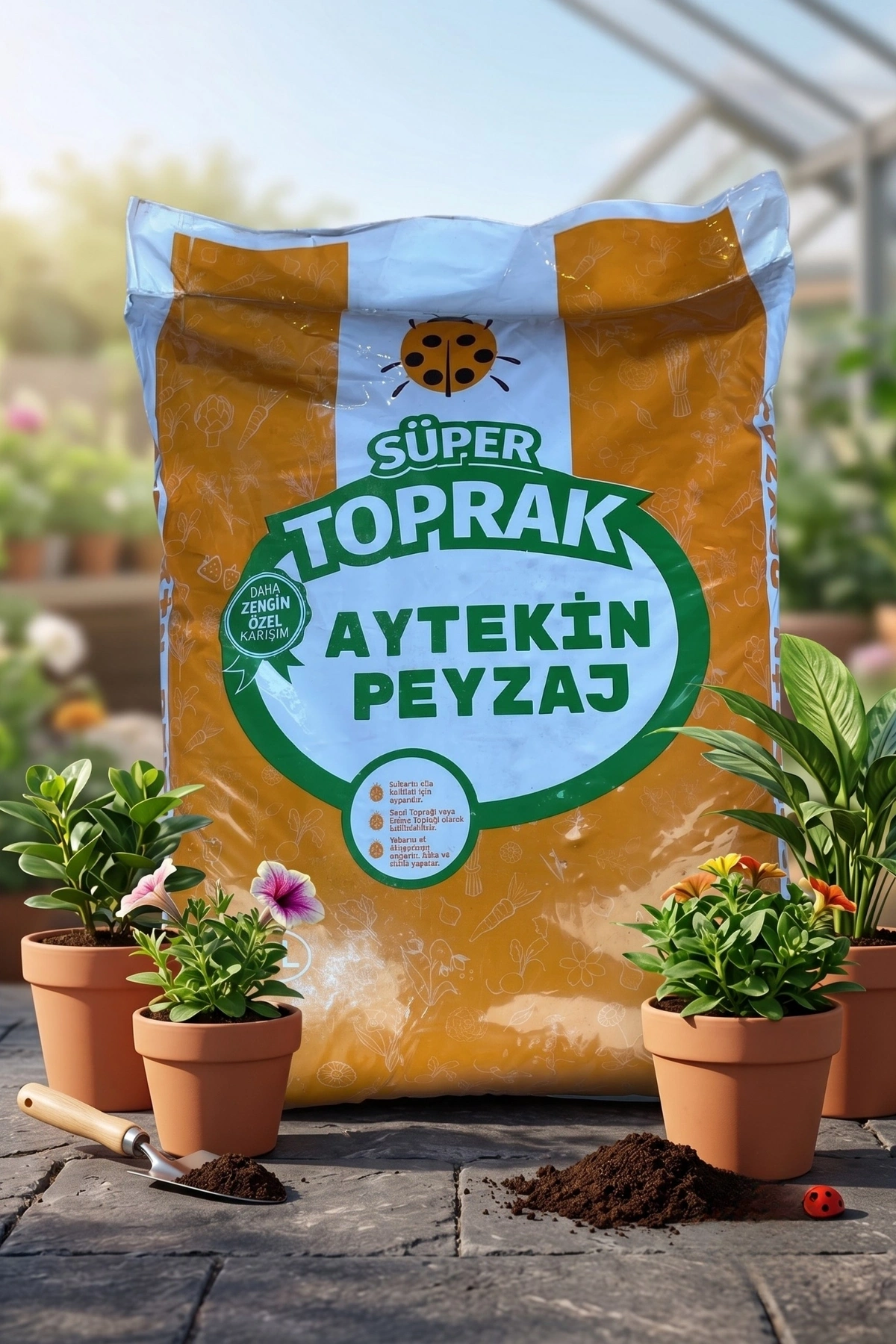 Aytekin Peyzaj Bitki Yetiştirme Toprağı-Torf 70 L