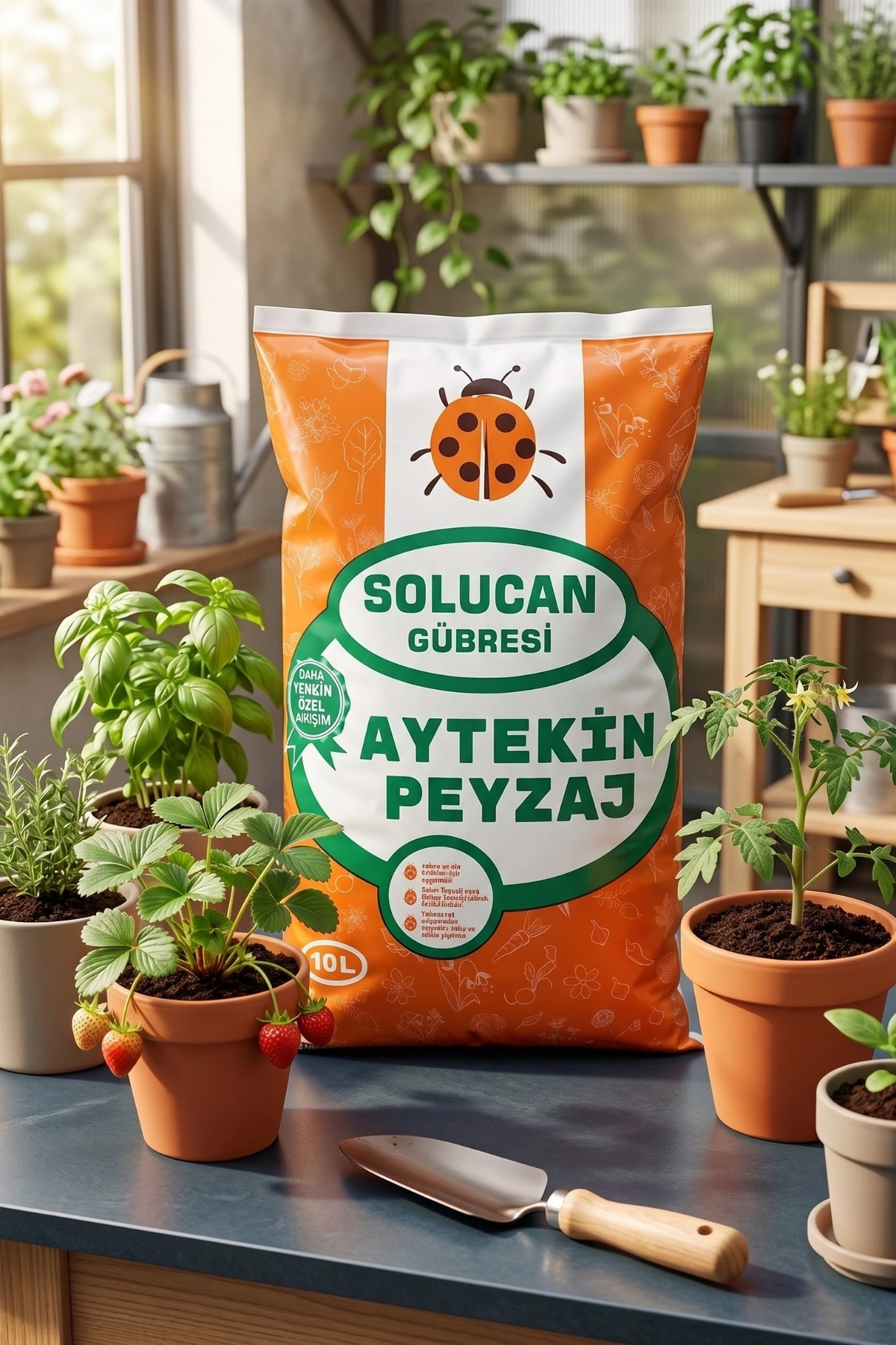 Aytekin Peyzaj Solucan Gübresi 10 L