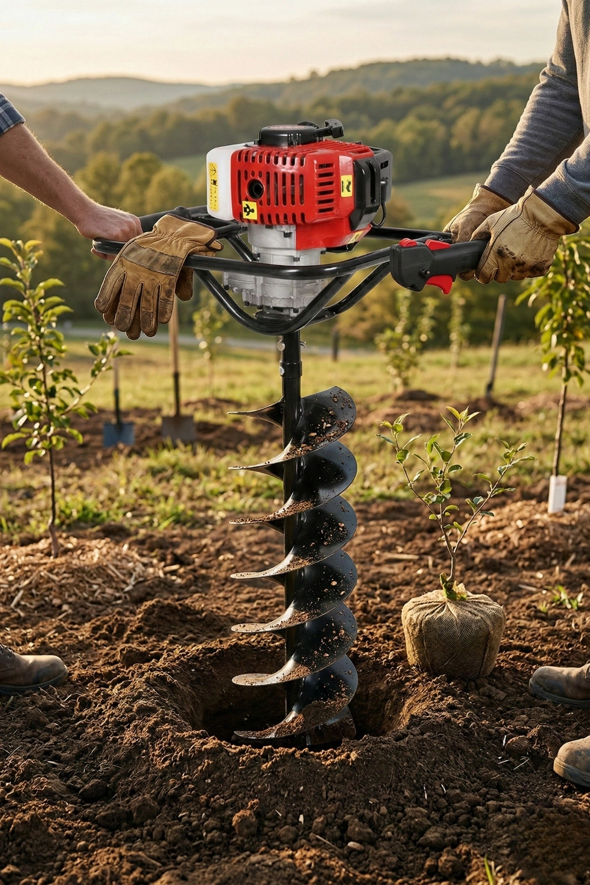 Bartech Ag52 Toprak Burgu Makinesi