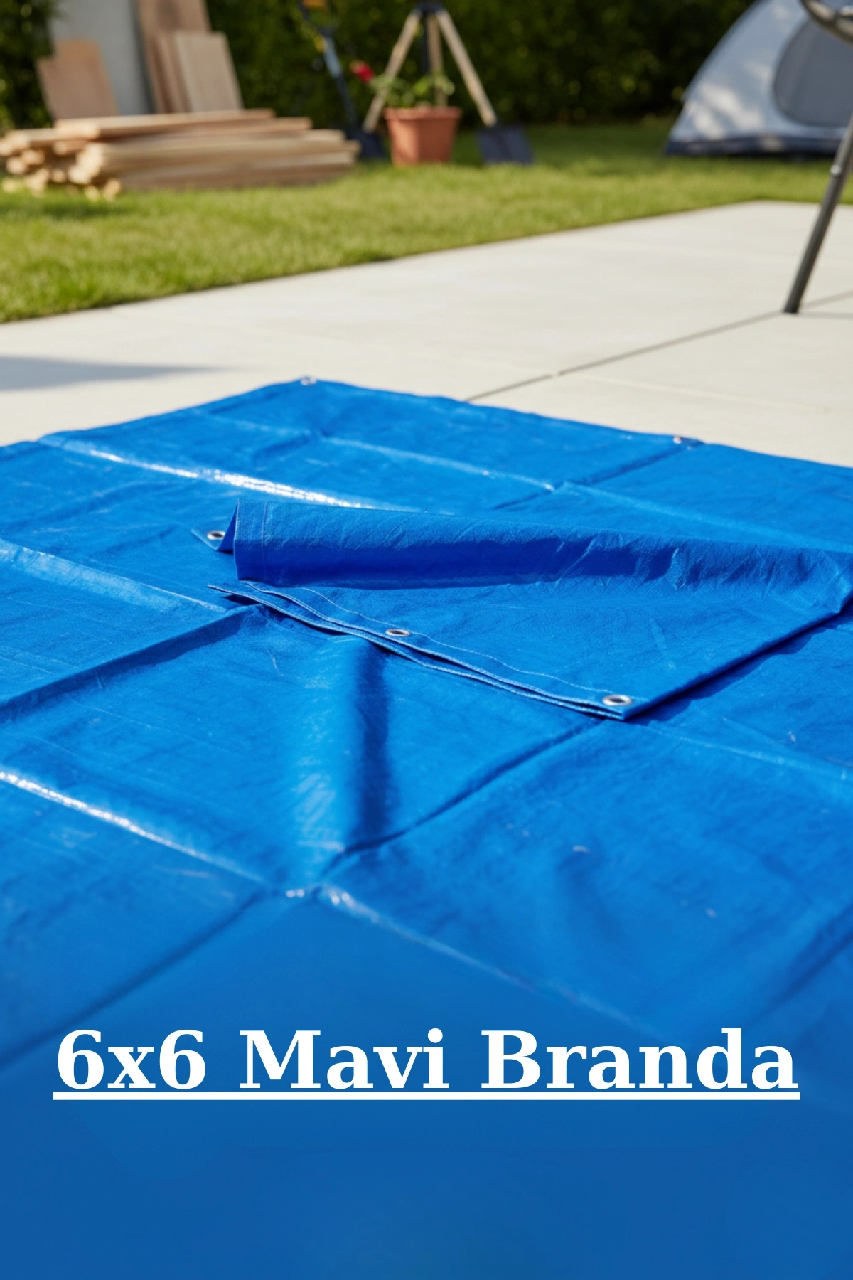 Elit Branda Mavi 6x6mt