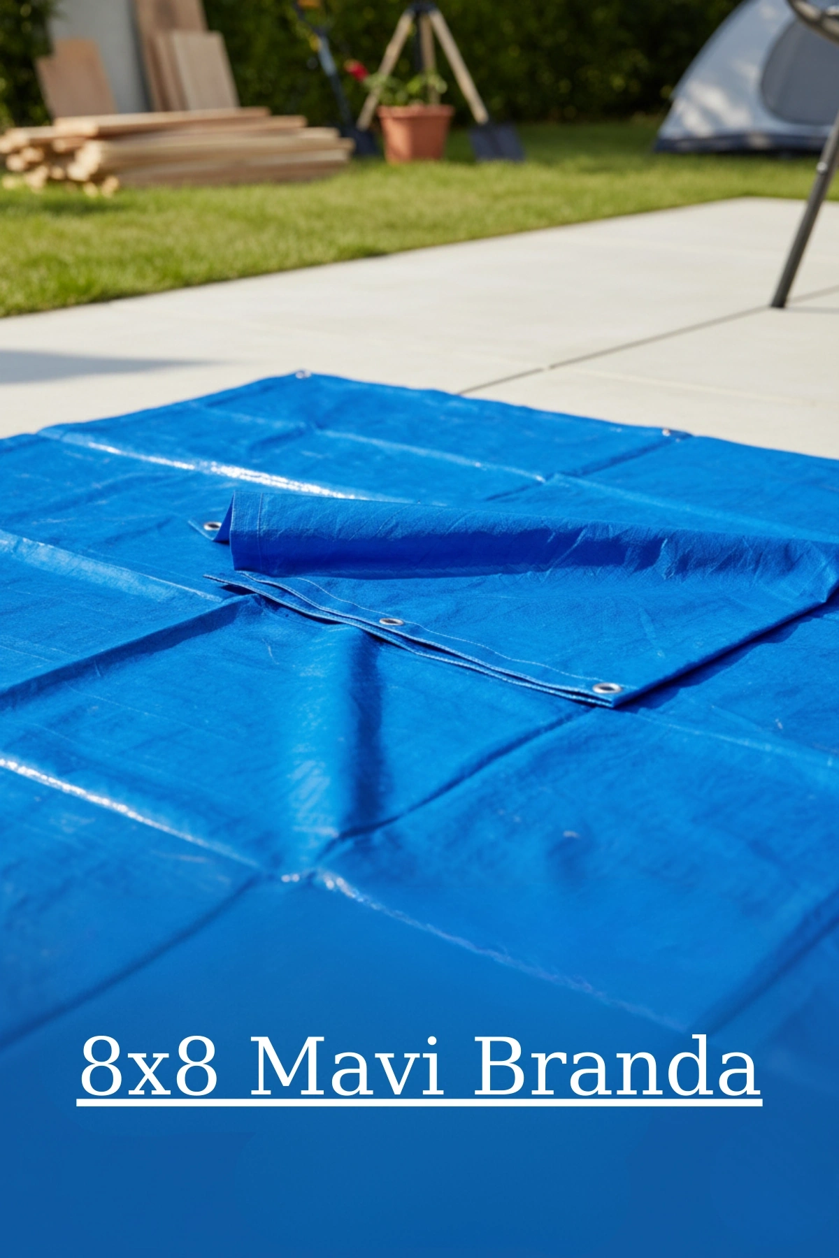 Elit Branda Mavi 8x8mt