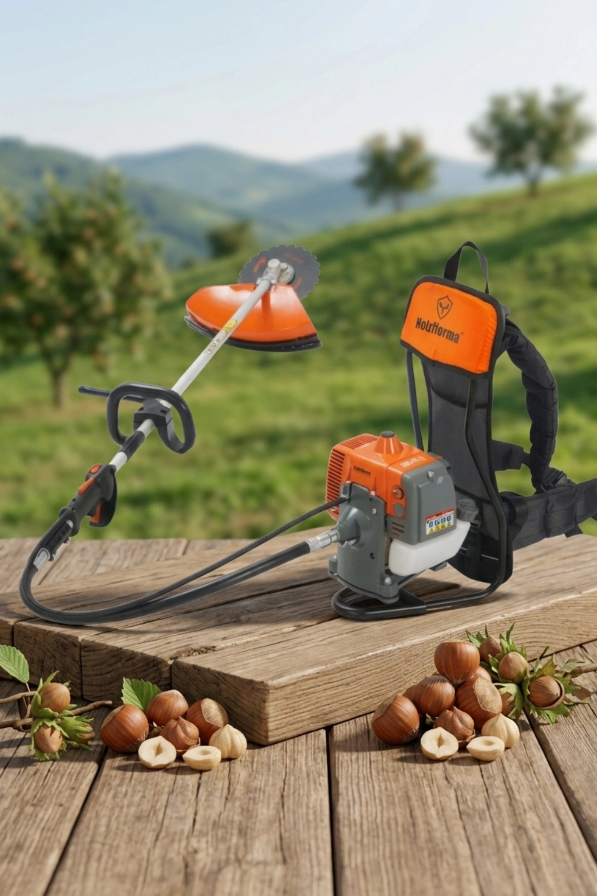Holzfforma Ff480 3,0 Hp Benzinli Sırt Tırpan