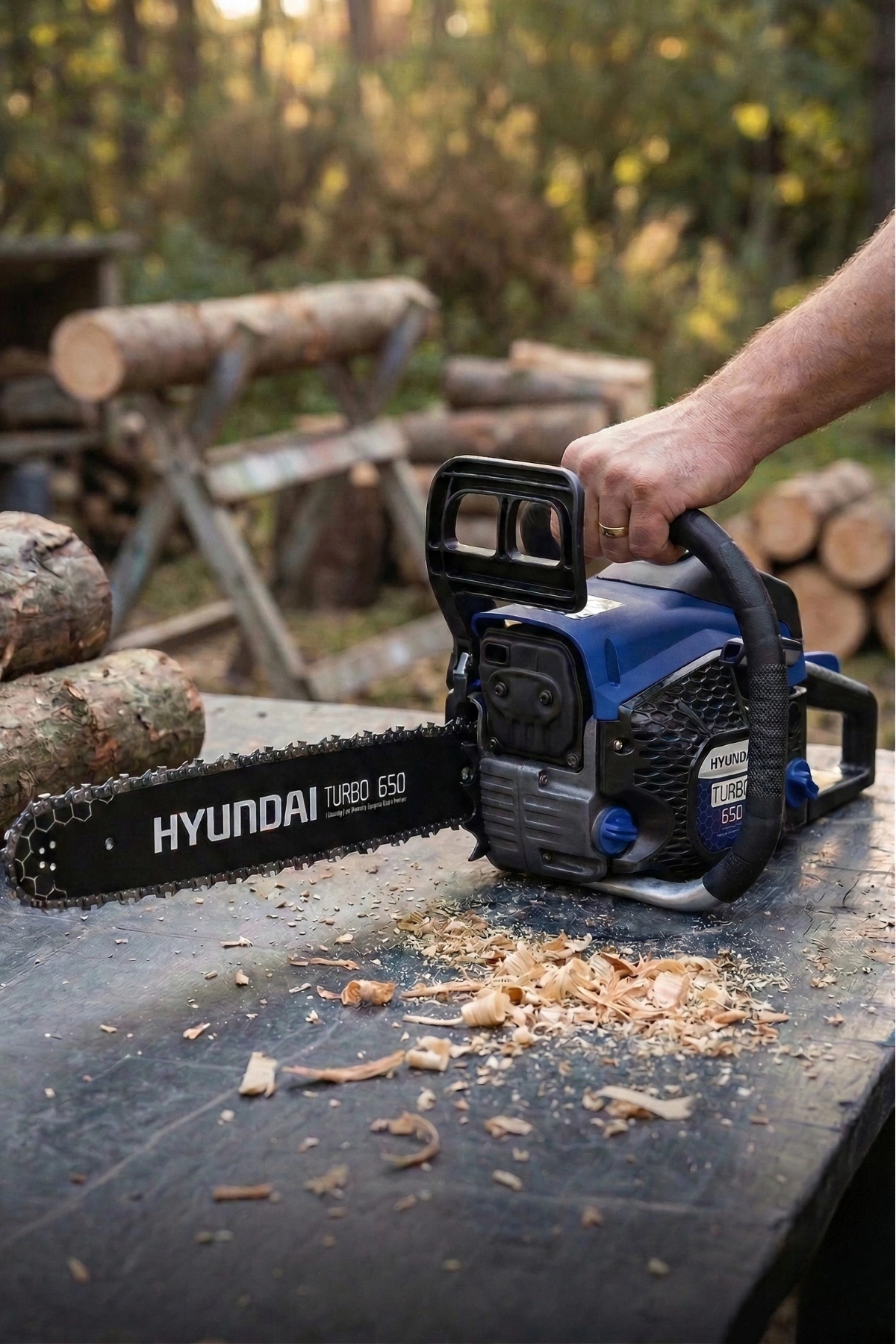 Hyundai 650 Turbo Motorlu Testere