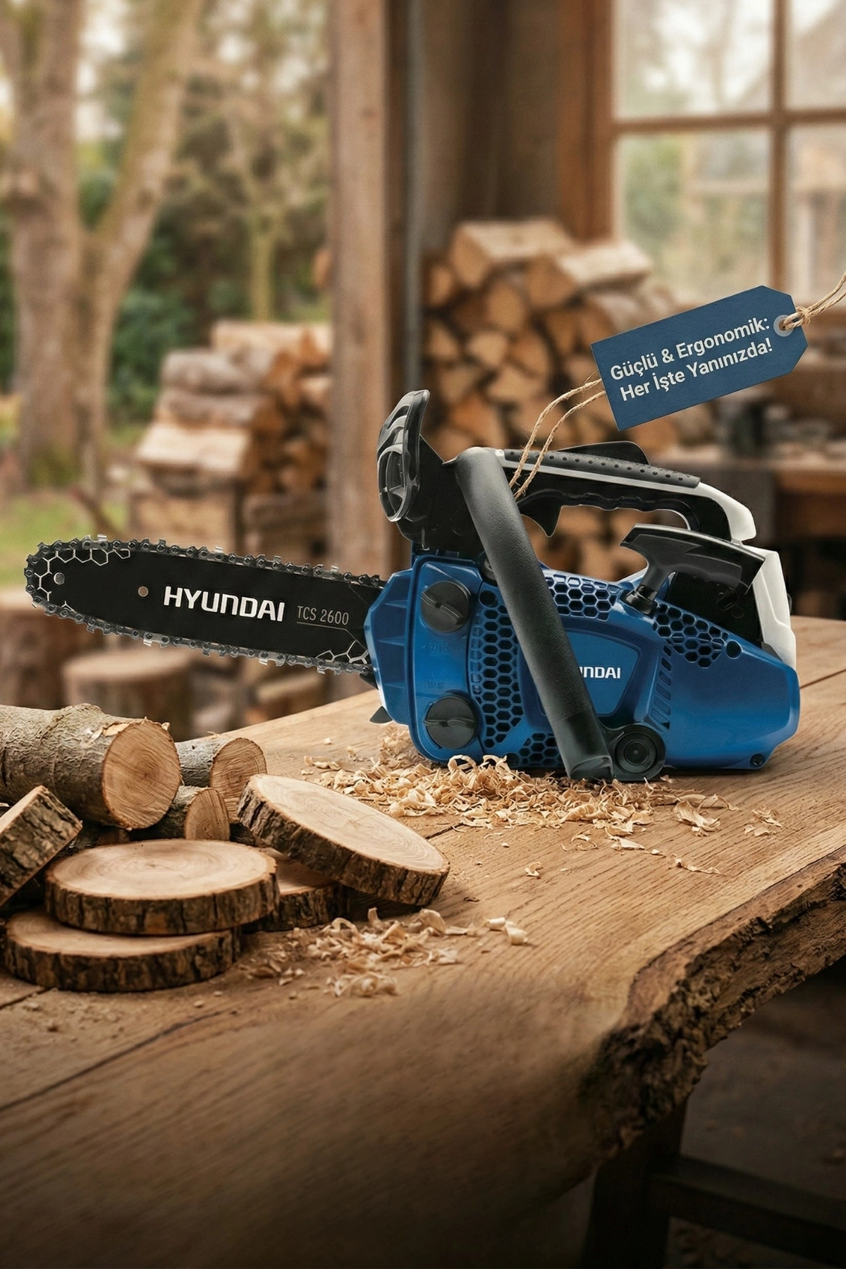 Hyundai Tcs2600 Benzinli Dal Budama Testeresi