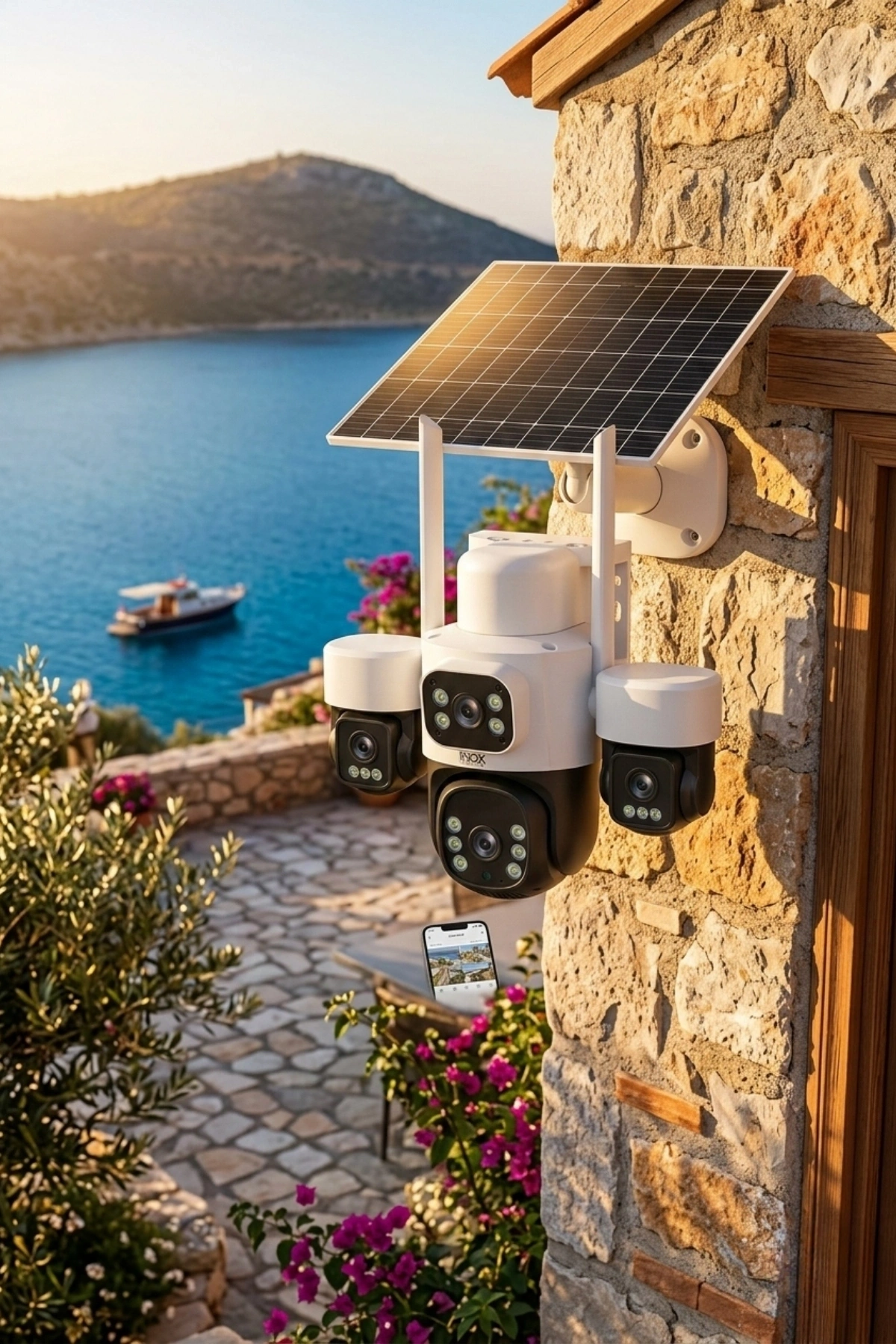 Inox-X14 4 Lens E Sim Solar Kamera