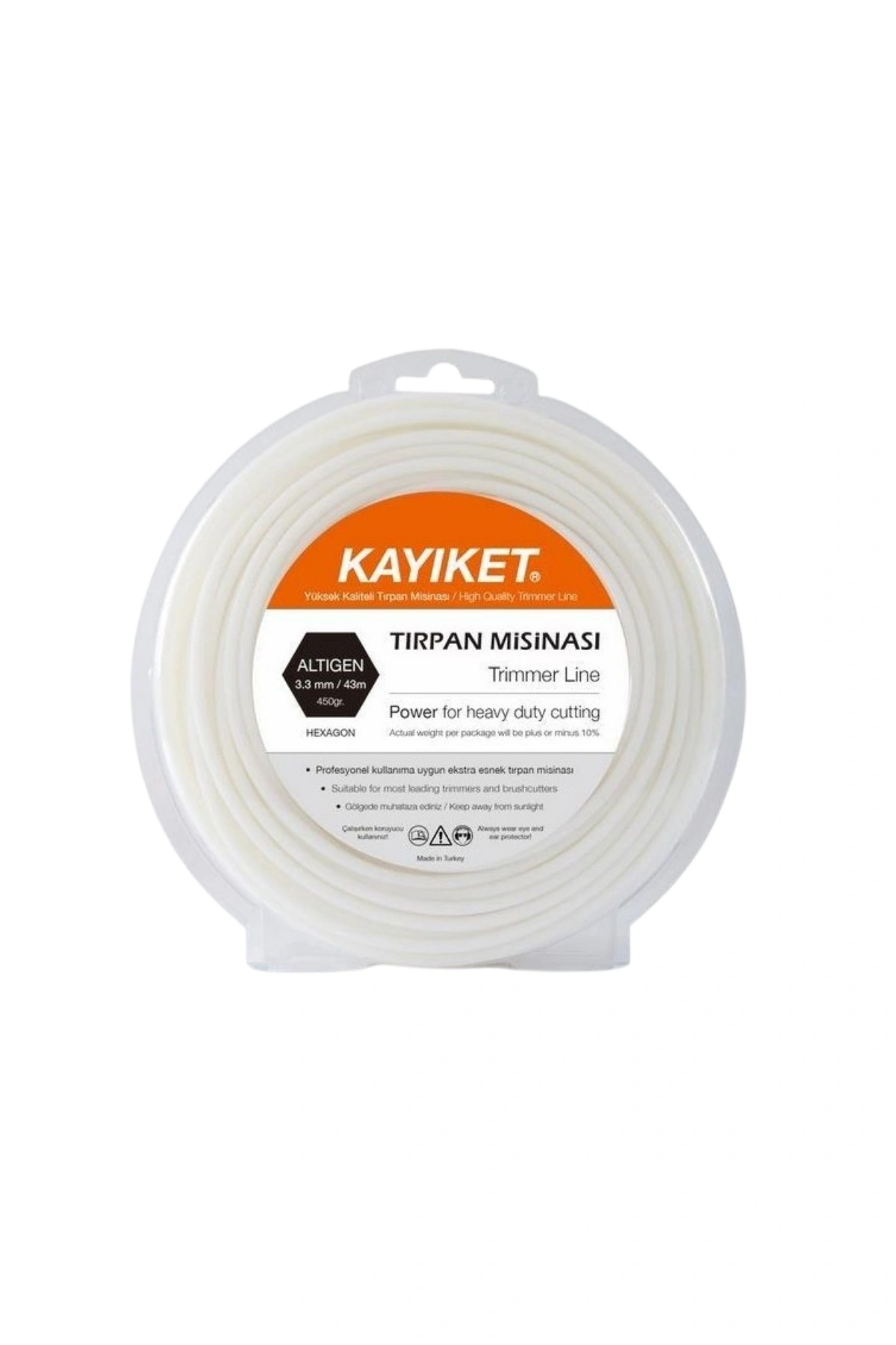 Kayıket Altı Köşe Tırpan Misinası 3.3mm 43m