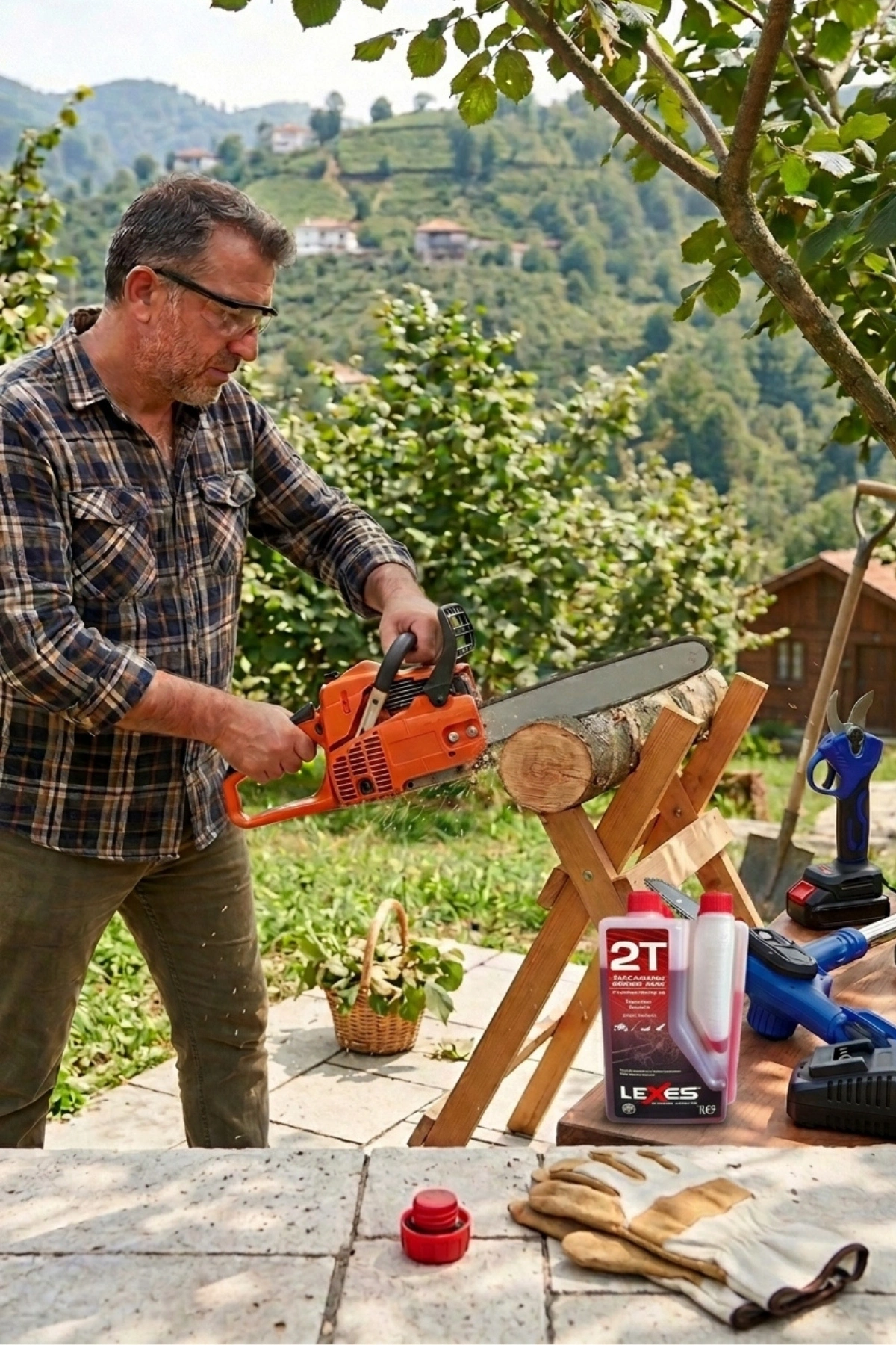 Lexes 2T Motor Yağı 1 litre