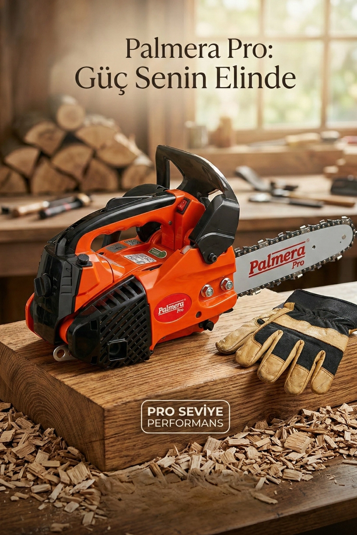 Palmera ZL2501 Euro5 1.2 Hp Benzinli Dal Budama Testeresi