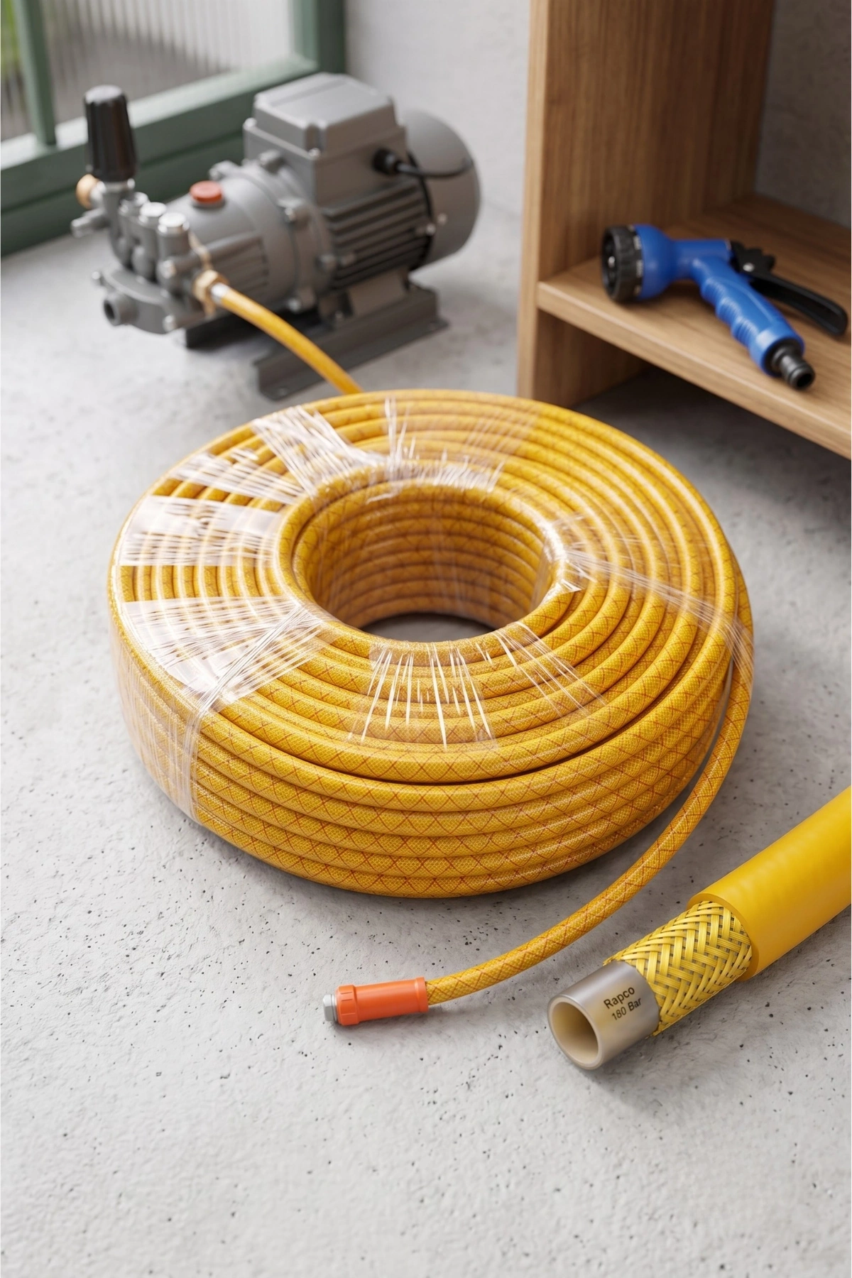 Rapco Basınçlı Pompa Hortumu 180 Bart 9.5 mm x 100 m