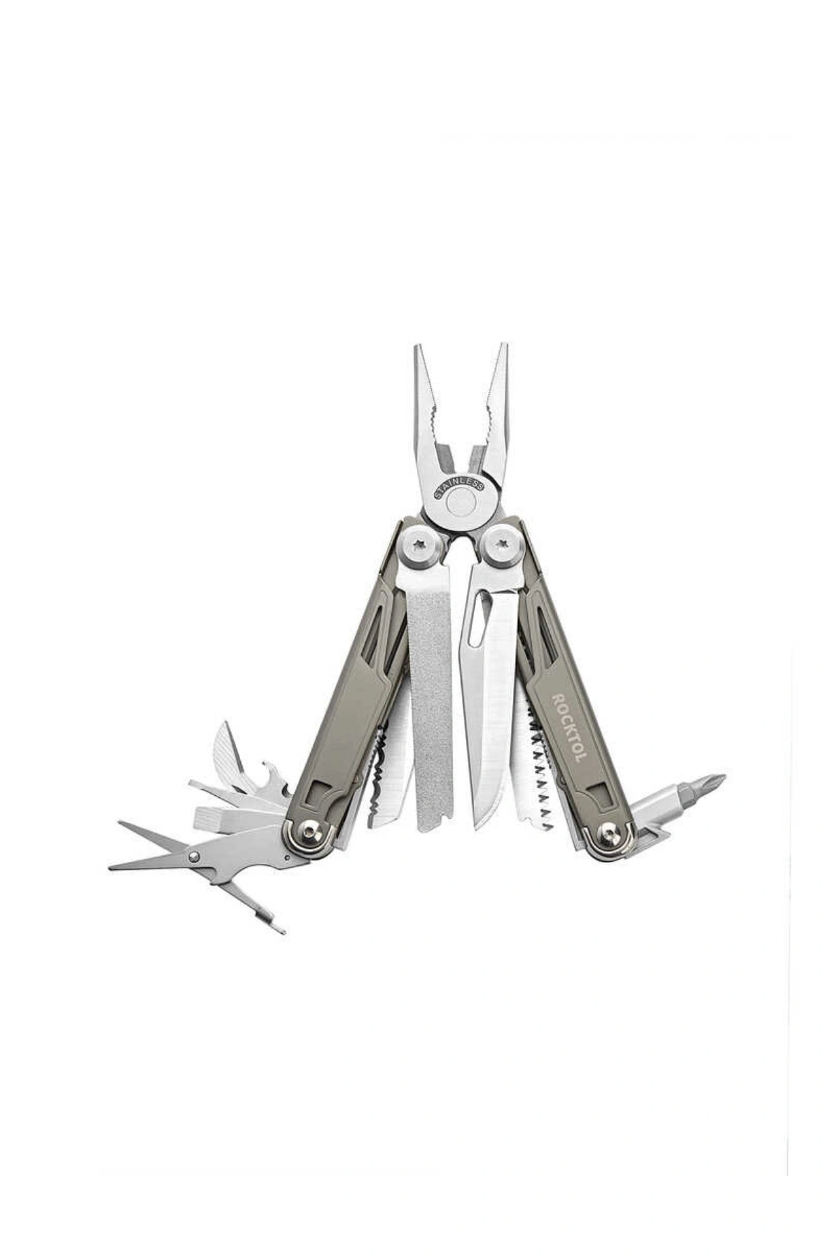 Rocktol 19 Fonksiyonlu Multitool Pense Kılıflı