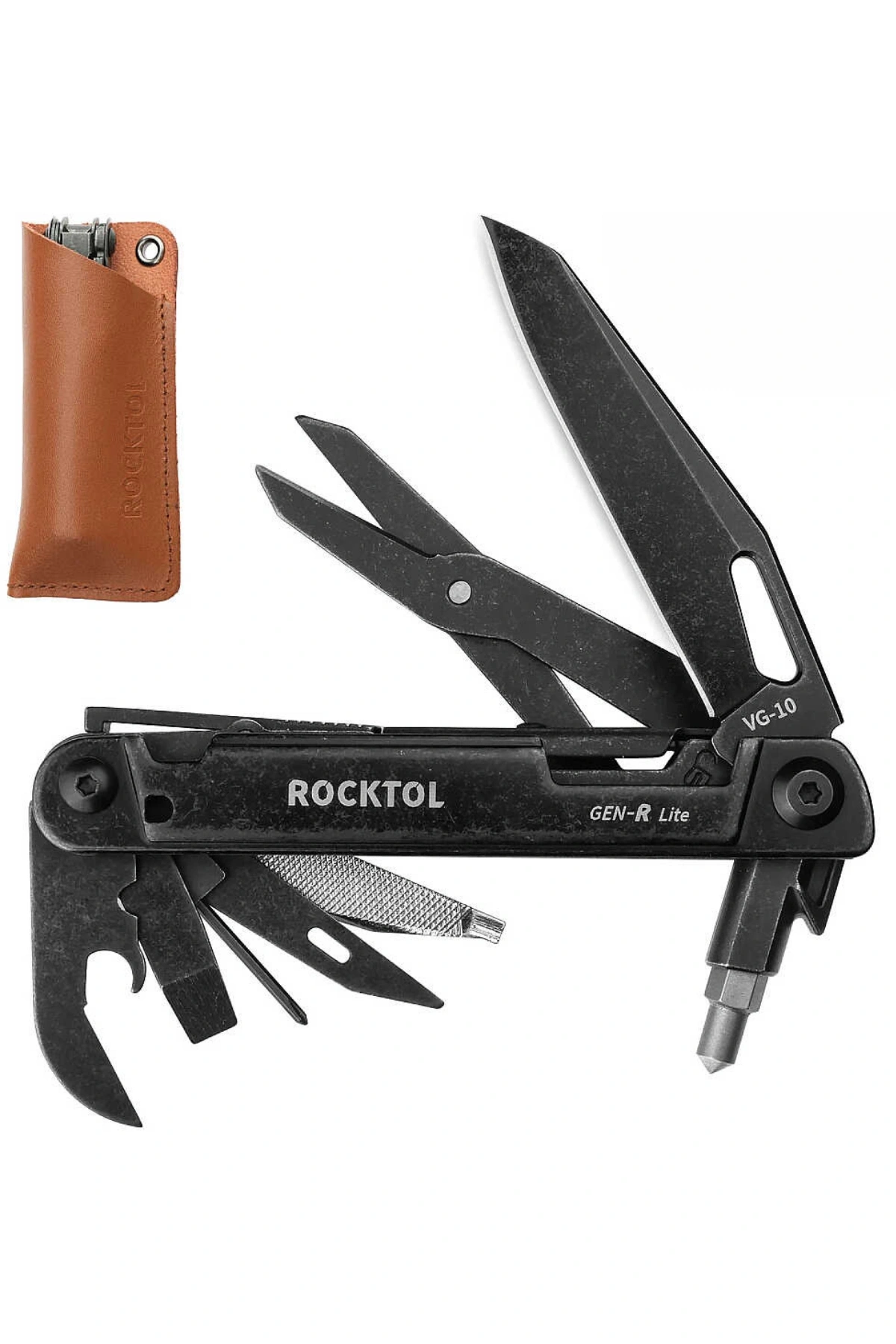 RT GEN-R LITE Rocktol 15 Fonksiyonlu Multitool Çakı Kılıflı