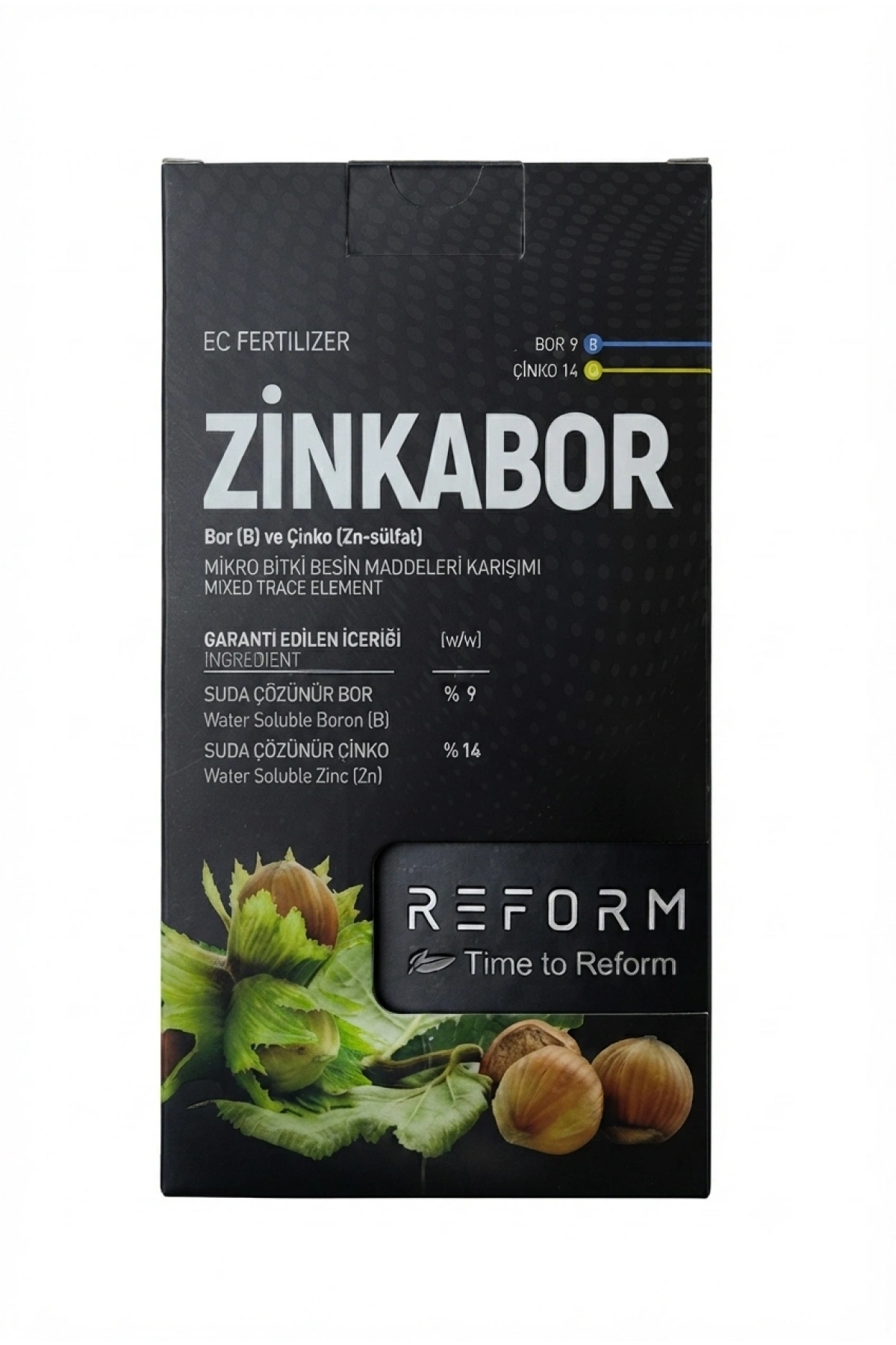 Reform Zinkabor Ec Fertilizer Mikro Elementli Granül Gübre 1 Kg