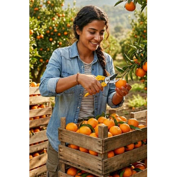 Rtrmax Rh05814 Budama Makası Döküm Sarı Gövde