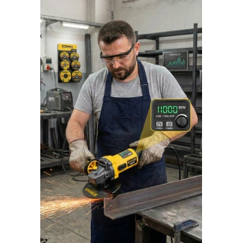 Rtrmax Rtm1095 Avuç Taşlama Devir Ayarlı 950W 115/125mm