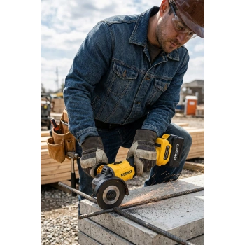 Rtrmax Rts5050b Şarjlı Avuç Taşlama Kömürsüz 115mm (Aküsüz)