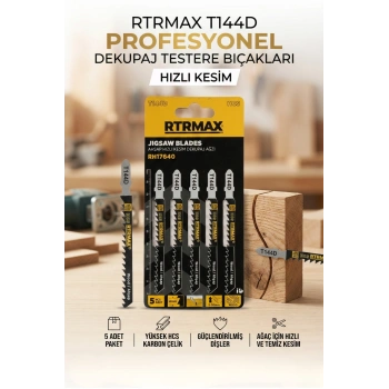 Rtrmax Rh17640 Ahşap Hızlı Kesim Dekupaj Ağzı