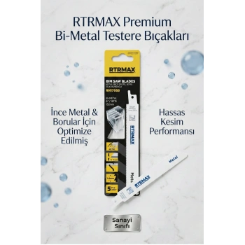 Rtrmax Rh17668 Metal İnce Profil Boru Tilki Kuyruğu 150Mm
