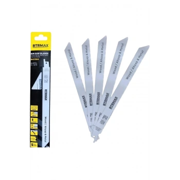 Rtrmax Rh17664 Ahşap-Metal İnce Profil Boru Tilki Kuyruğu 225 Mm