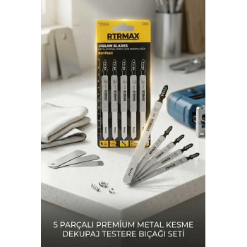 Rtrmax Rh17662 Metal Normal Kesim Uzun Dekupaj Ağzı T318a