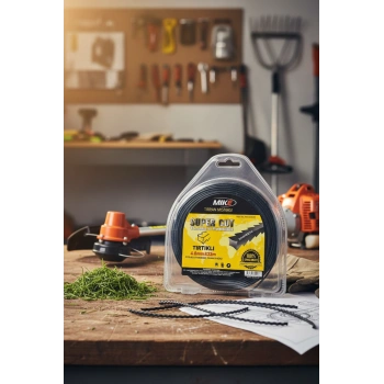 Mike Tırpan Ot Misinası 4.0mm Tırtıklı 22 m