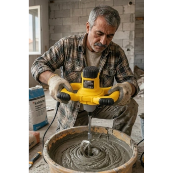 Rtrmax Rtm3920 Boya Karıştırıcı Elektrikli 1200W 120mm