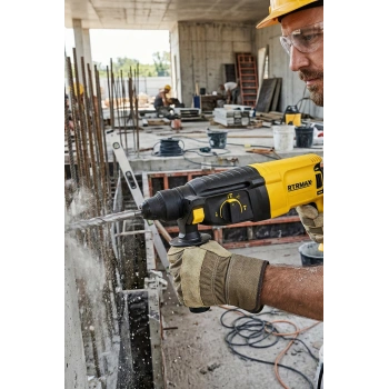 Rtrmax RTM226 Elektropnömatik Kırıcı Delici Matkap SDS Plus