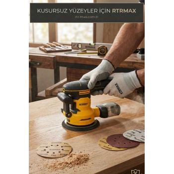 Rtrmax / Rtm4760 Eksantrik Zımpara 450w 150mm
