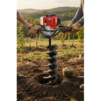 Bartech Ag52 Toprak Burgu Makinesi