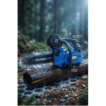 Hyundai Tcs500 Motorlu Testere 1,2 Hp