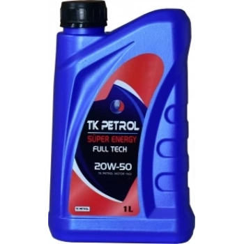 TK Petrol Super Energy 20W-50 Motor Yağı 1 litre