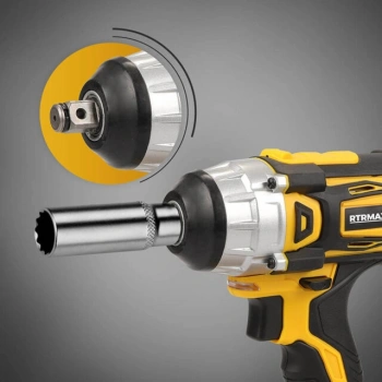 X-LION Rtx2028B Şarjlı Darbeli Somun Sıkma Kömürsüz Motor 18V 4AH