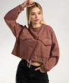 Cepli Crop Sweatshirt - TOPRAK