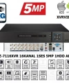 EZCOOL EZ-7116XVR 16CH 5MP KOAKSIYEL SES XVRVIEW